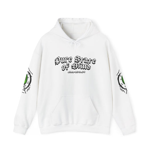 Hoodie — Green Eye Graphic Hoodie with “Stay Focus Bro”