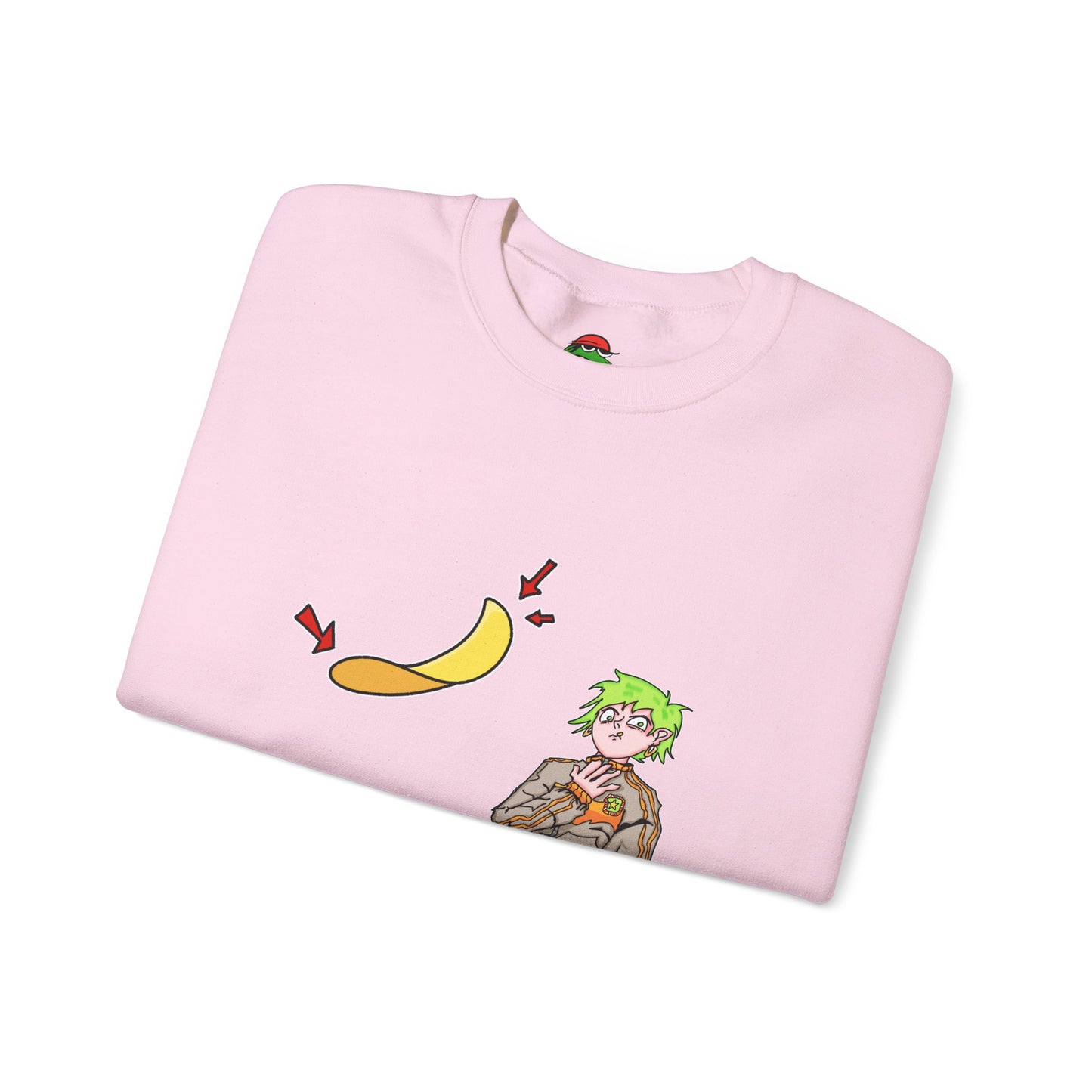 Falling Chips Star Crest Crewneck Sweatshirt