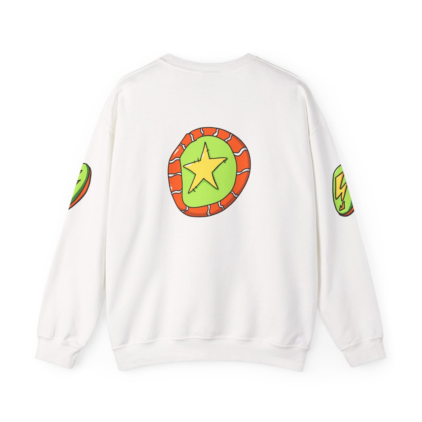 Falling Chips Star Crest Crewneck Sweatshirt