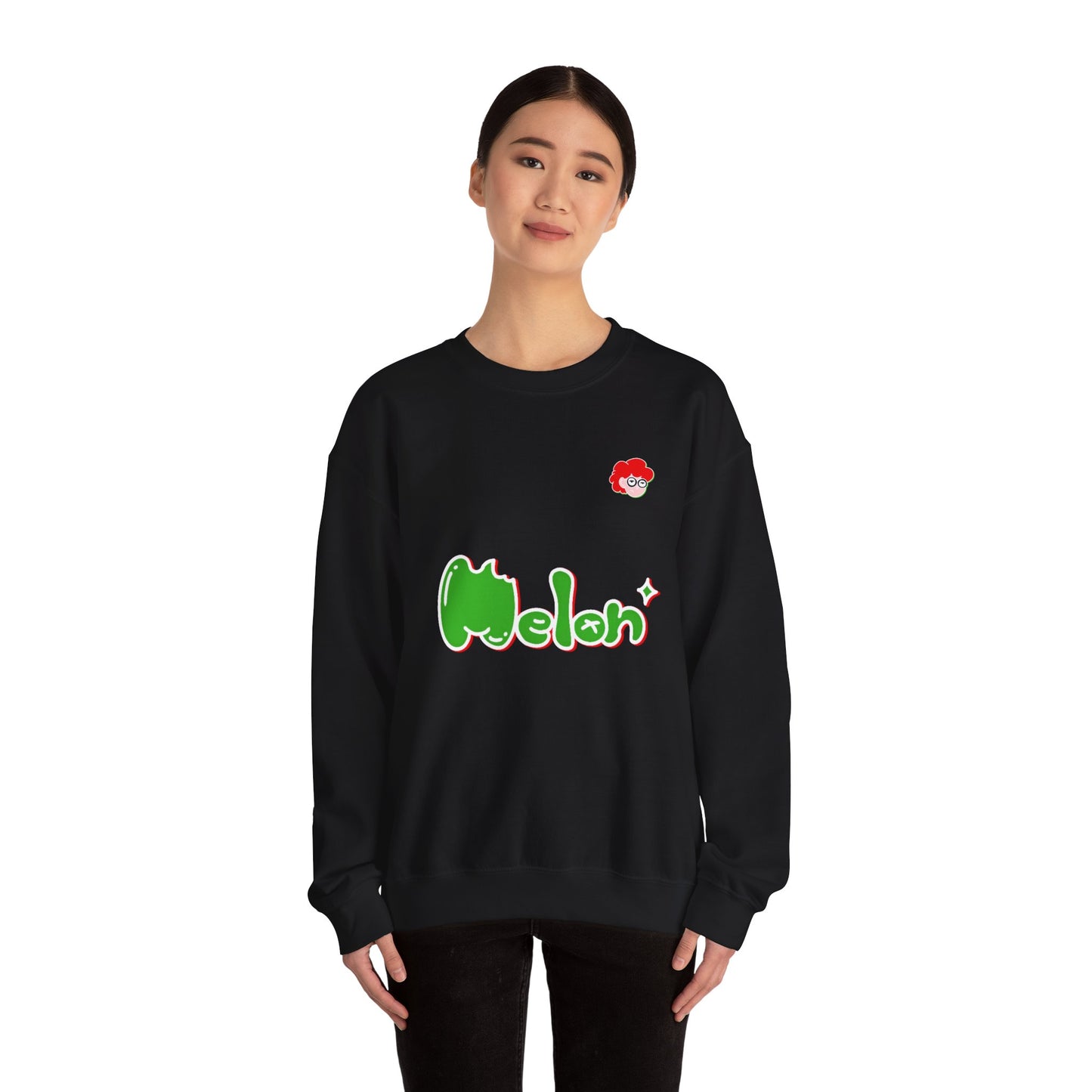 Melted Graffiti Crewneck Sweatshirt
