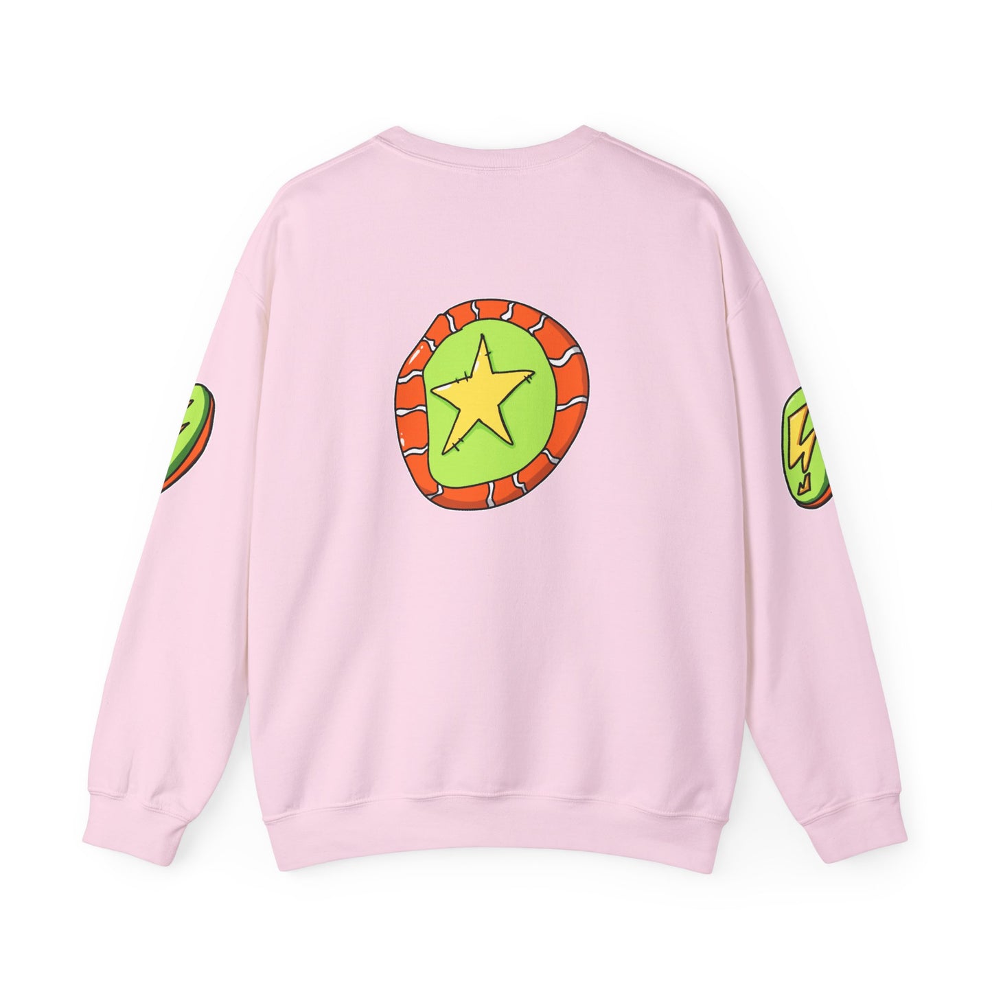 Falling Chips Star Crest Crewneck Sweatshirt