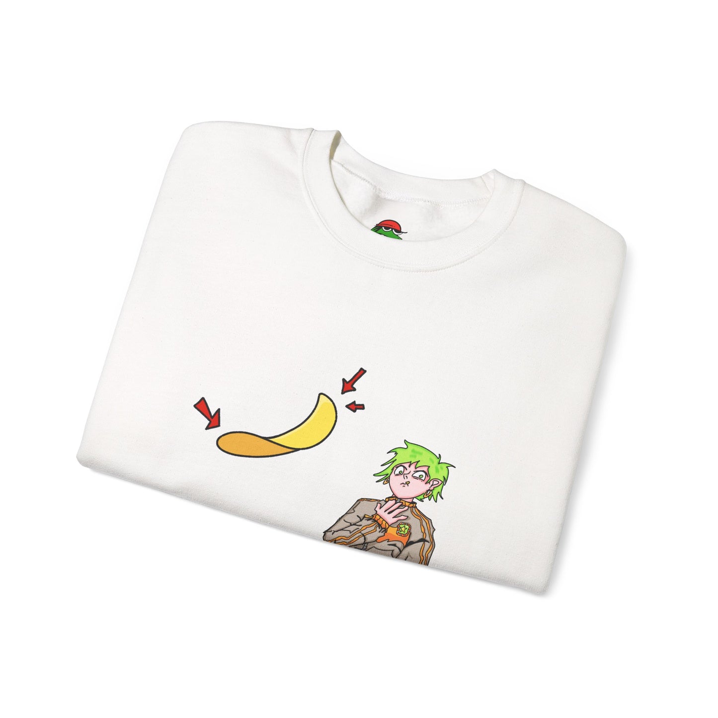 Falling Chips Star Crest Crewneck Sweatshirt