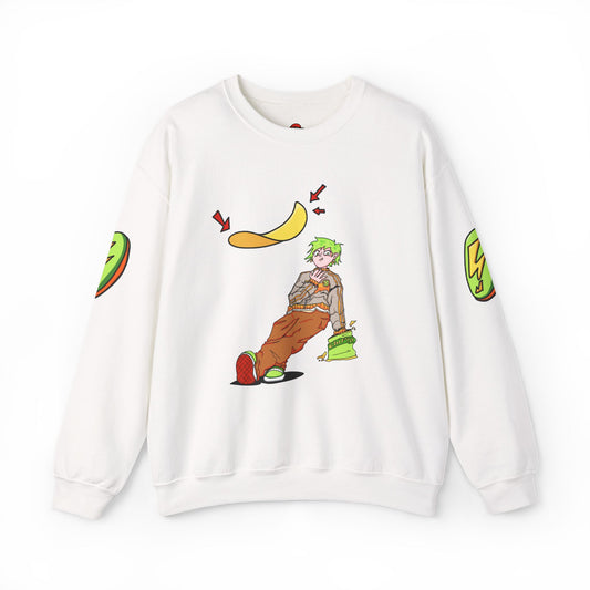 Falling Chips Star Crest Crewneck Sweatshirt