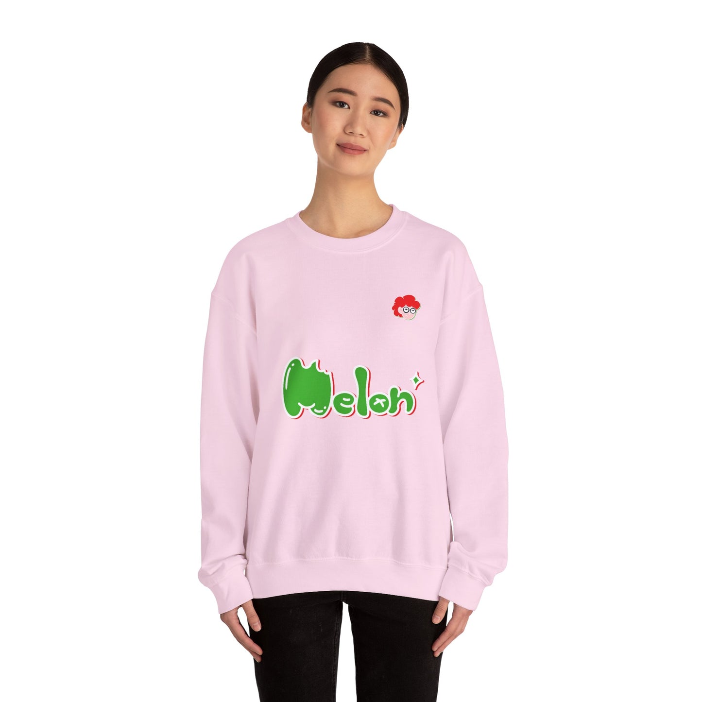 Melted Graffiti Crewneck Sweatshirt