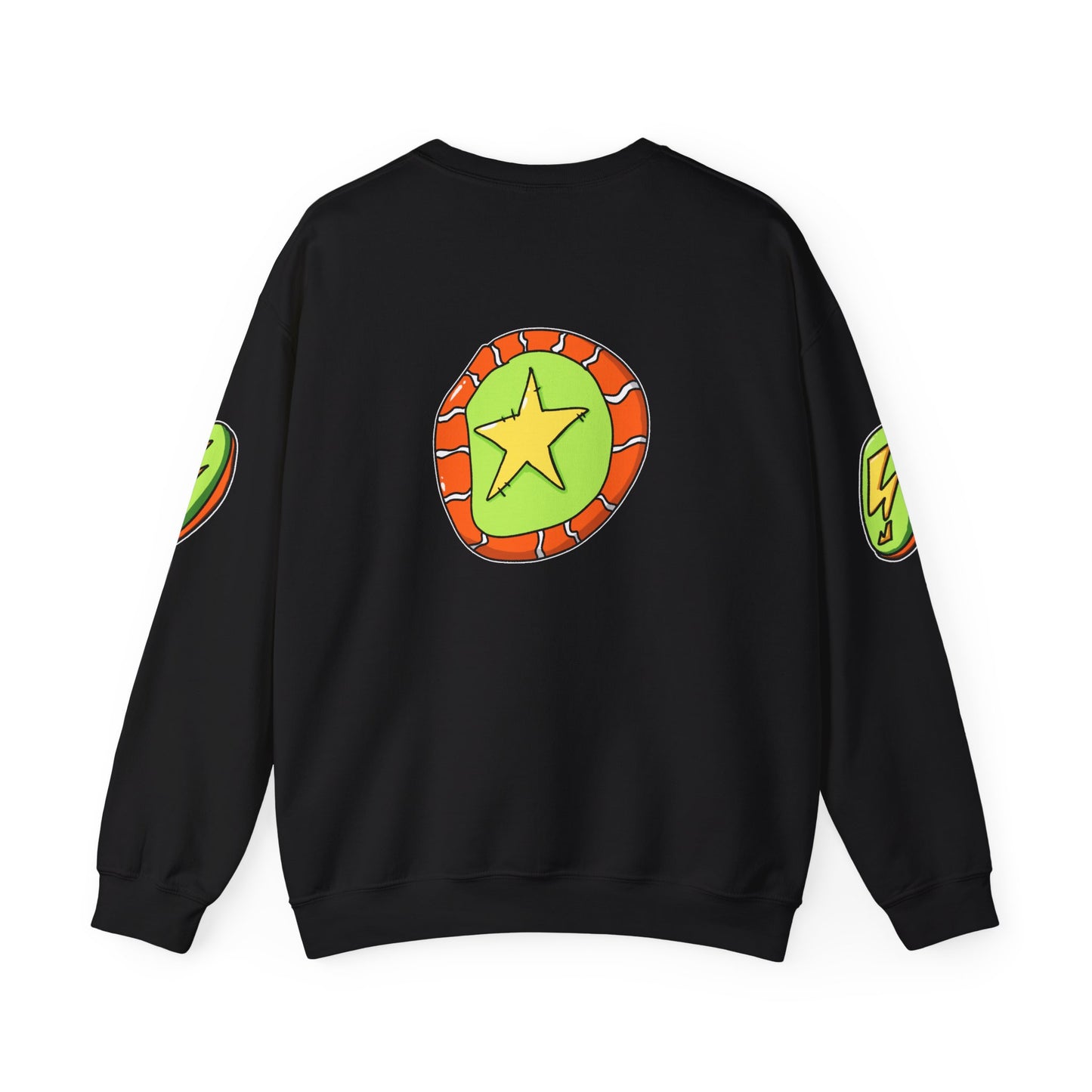 Falling Chips Star Crest Crewneck Sweatshirt