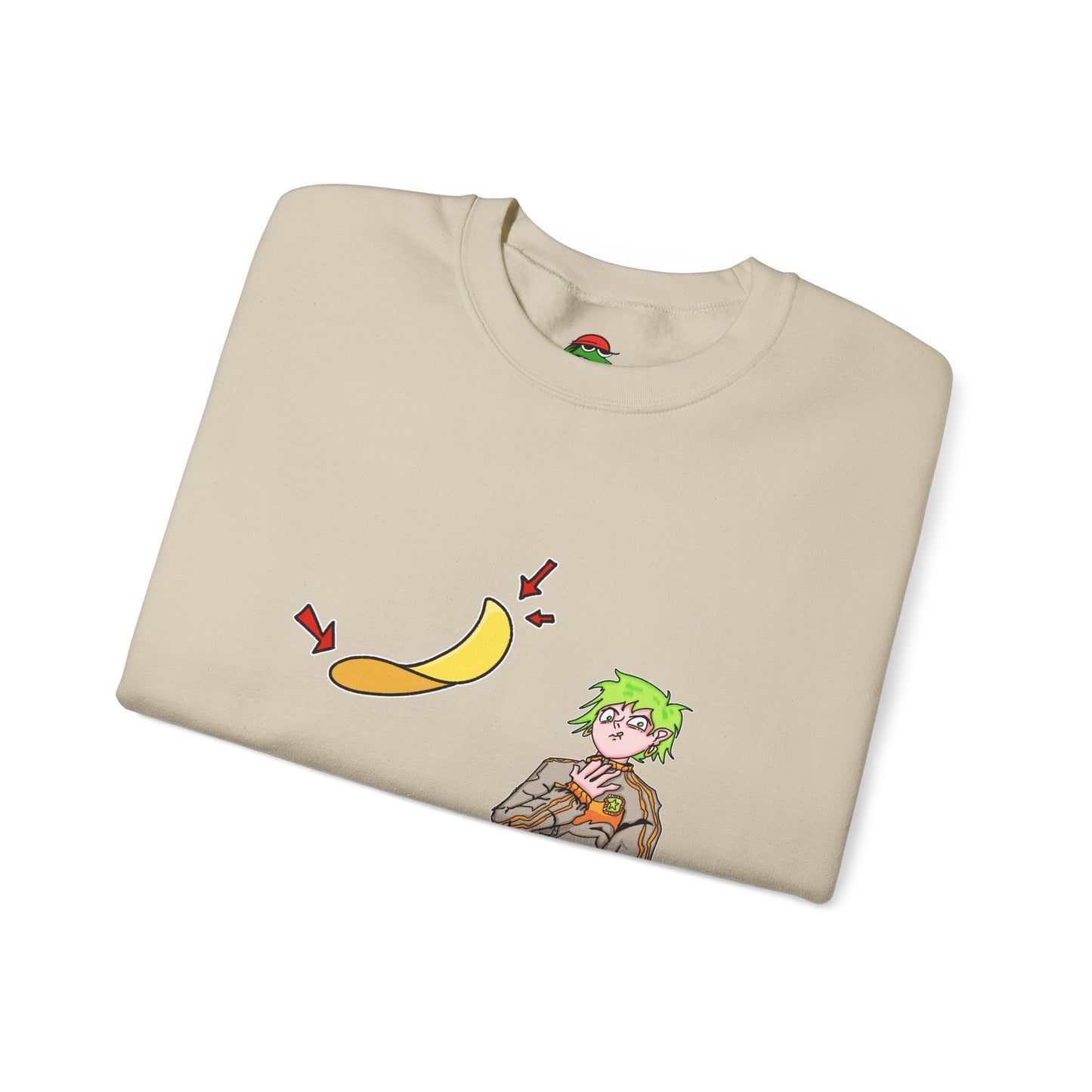 Falling Chips Star Crest Crewneck Sweatshirt