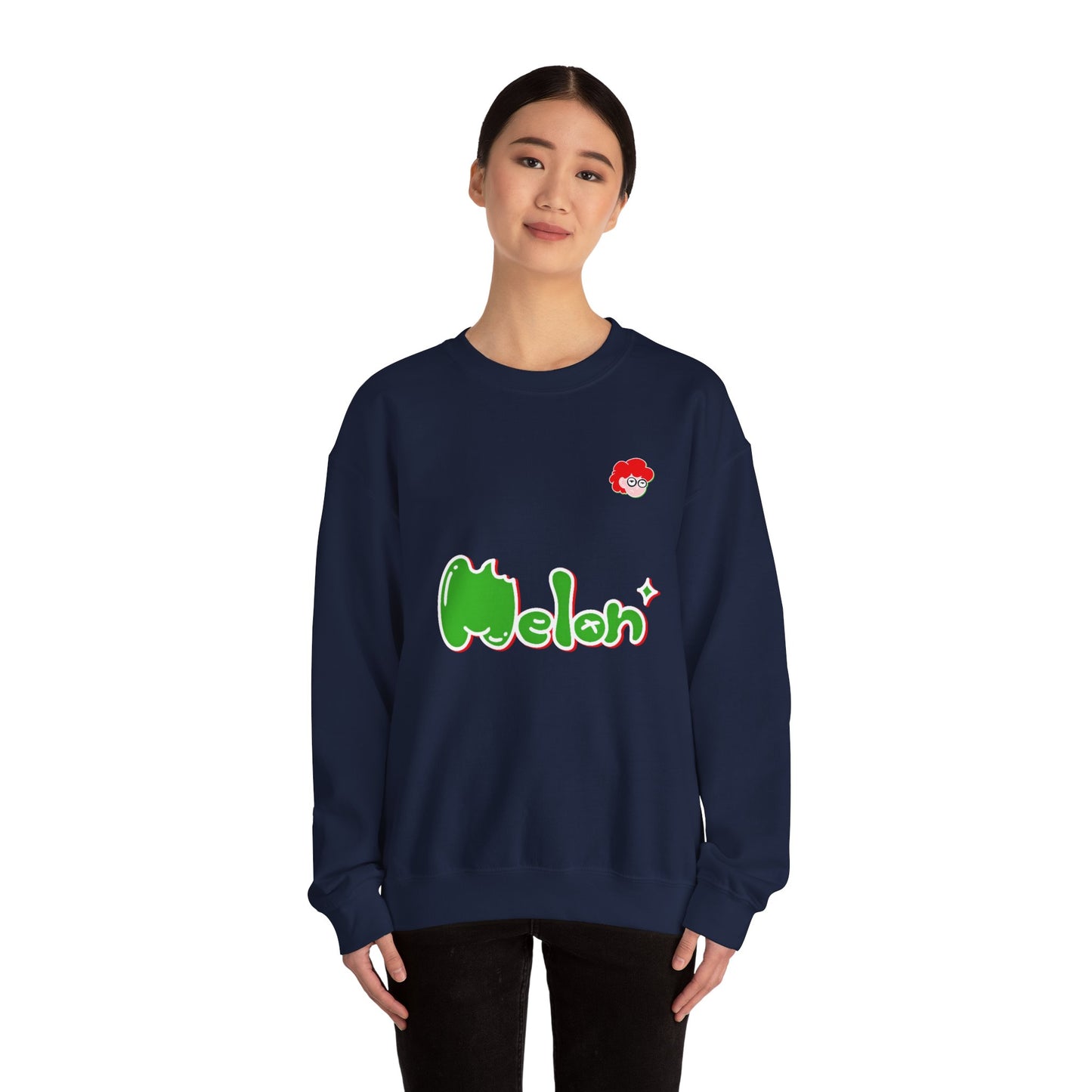 Melted Graffiti Crewneck Sweatshirt